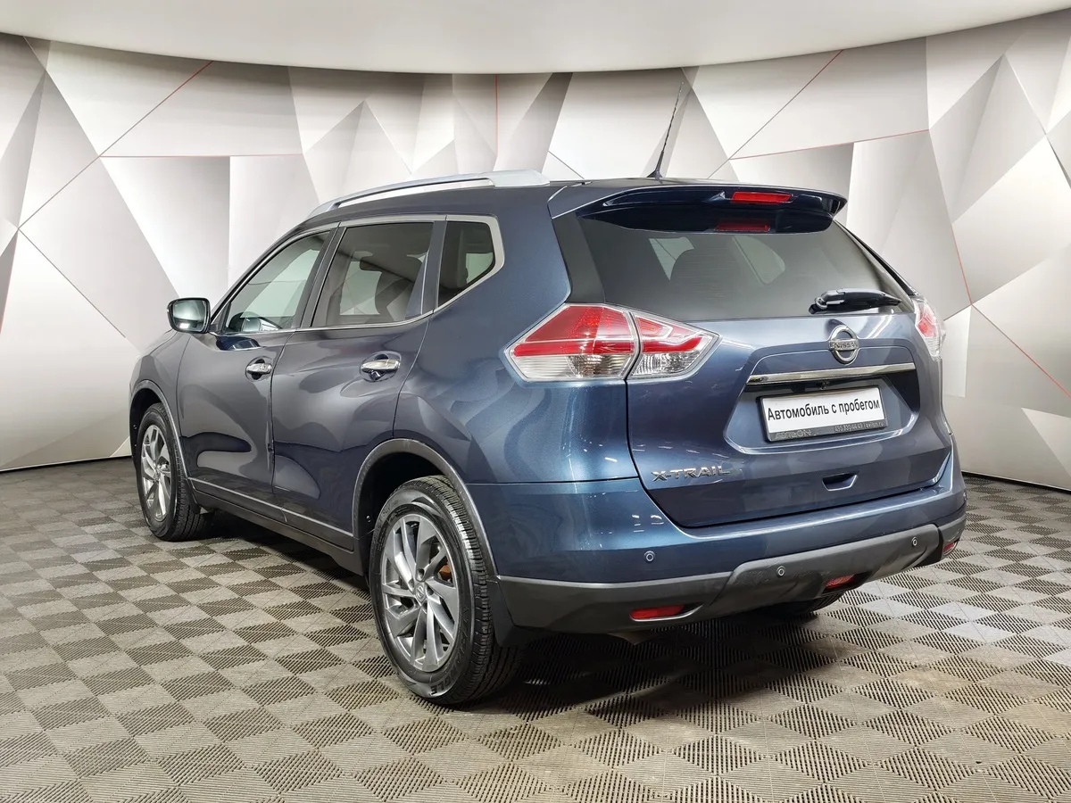 Nissan X-Trail 2.5 CVT AWD (171 л.с.) Синий в АВИЛОН. Слайд №4