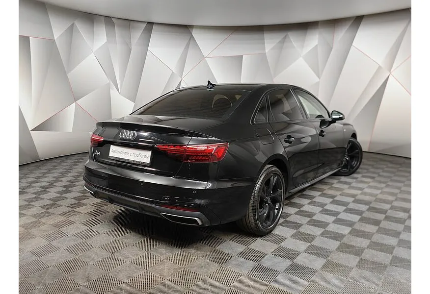 Audi A4 2.0 TFSI S tronic (150 л.с.) Sport Черный в АВИЛОН. Слайд №2
