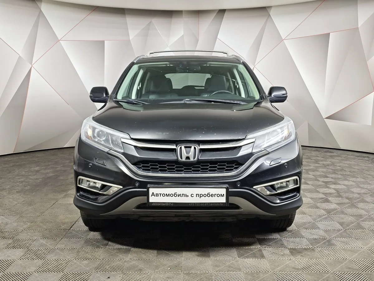 Honda CR-V 2.4 CVT 4x4 (188 л.с.) Executive Черный в АВИЛОН. Слайд №7