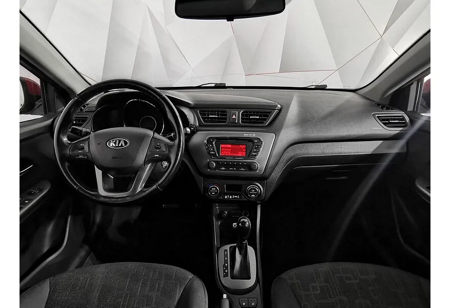 Kia Rio 1.6 AT (123 л.с.) Красный в АВИЛОН. Слайд №13