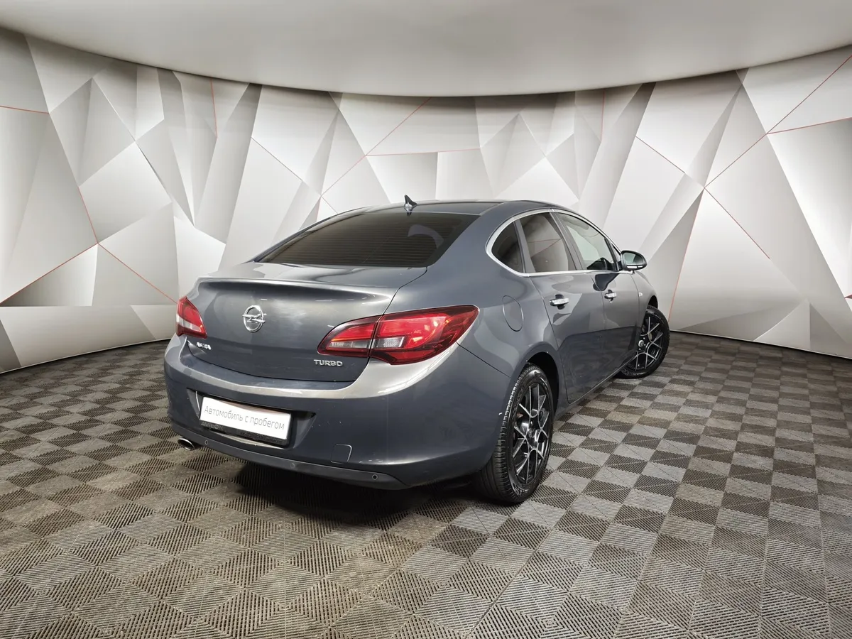 Opel Astra 1.4 Turbo AT (140 л.с.) Серый в АВИЛОН. Слайд №2