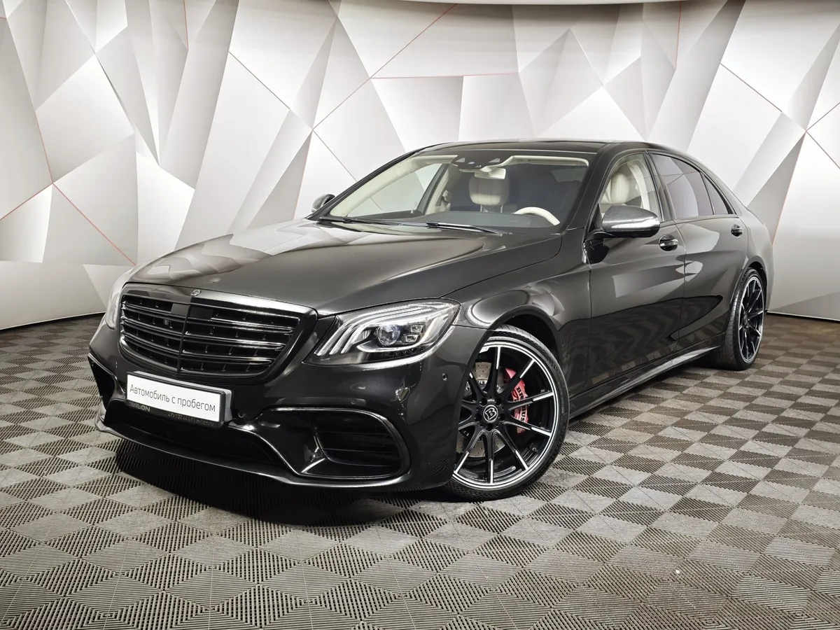 АВИЛОН - Mercedes-Benz S-Класс S 63 AMG 9G-Tronic 4Matic+ длинная база (612 л.с.) Черный - slide 10167459