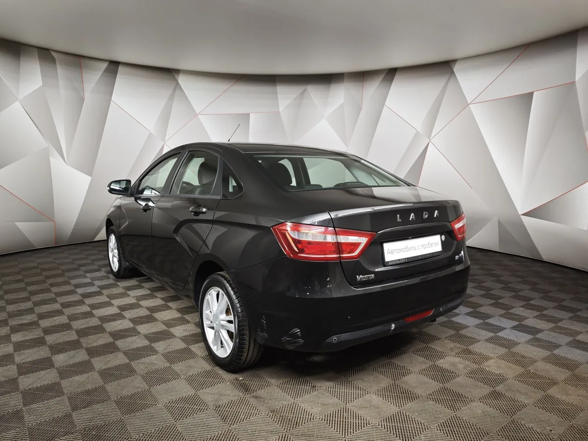 ВАЗ (Lada) Vesta 1.8 AMT (122 л.с.) Черный в АВИЛОН. Слайд №4