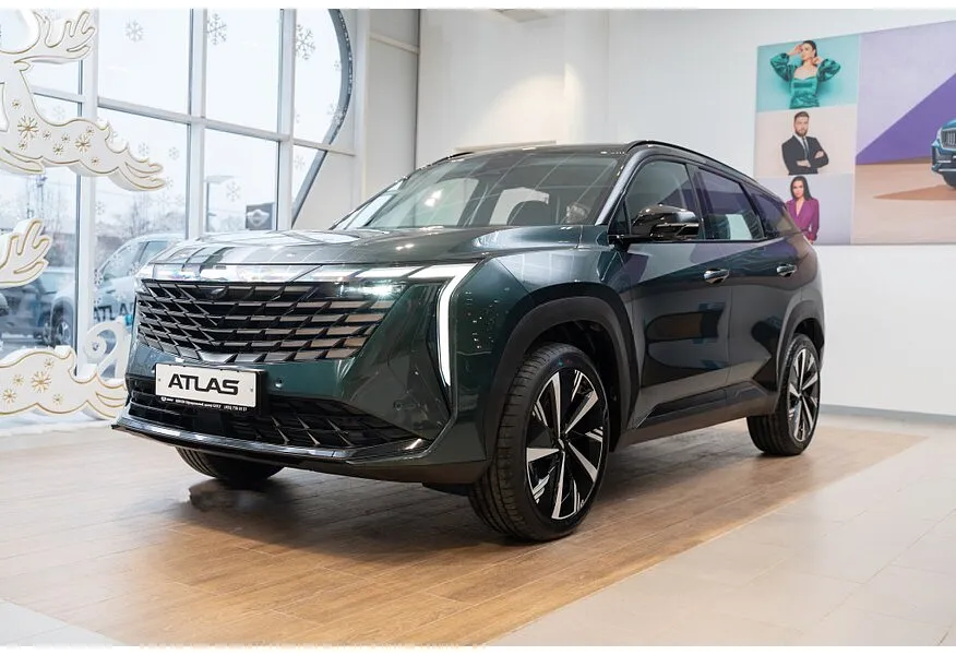 АВИЛОН - Geely Atlas 2.0T AT 4WD (200 л.с.) Flagship Зеленый - slide 9467569