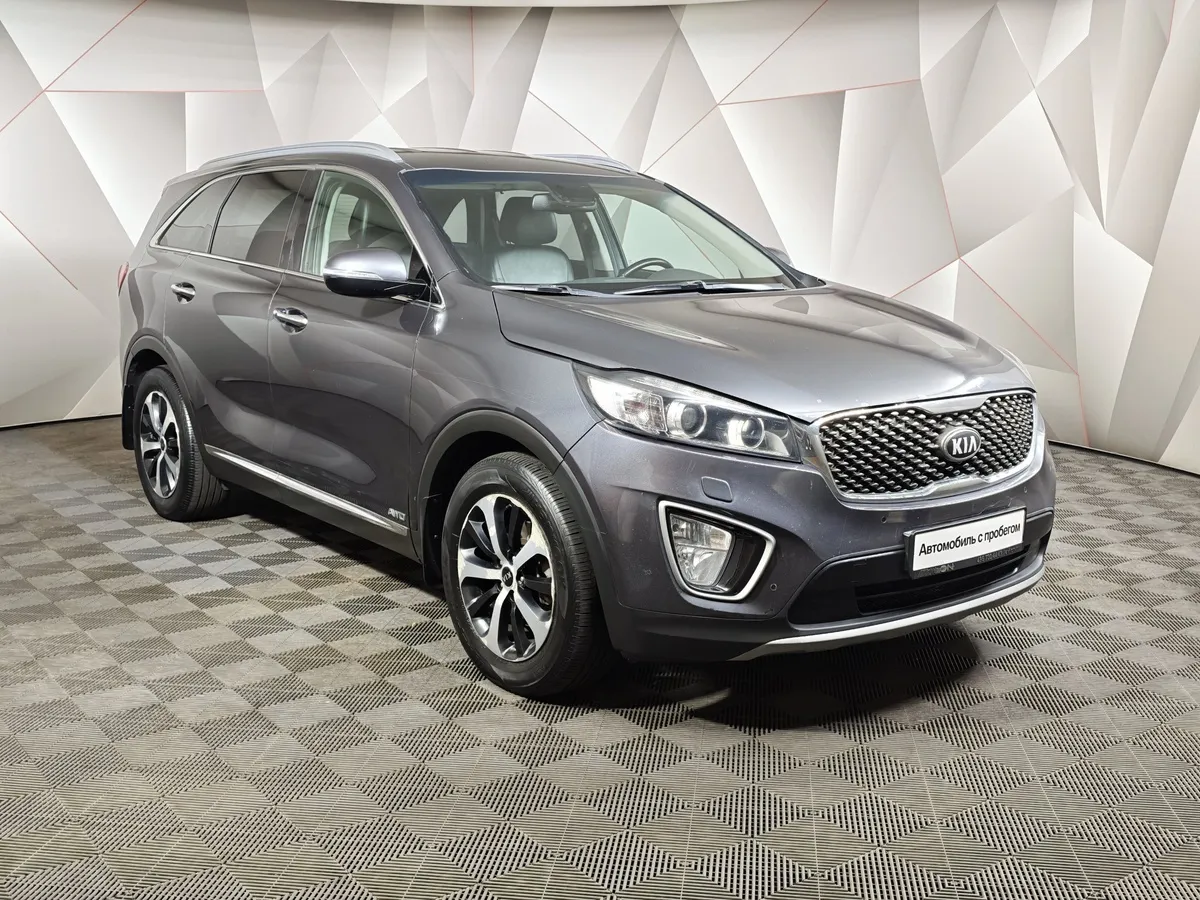 Kia Sorento 2.2 D AT AWD (5 мест) (200 л.с.) Prestige Серый в АВИЛОН. Слайд №3