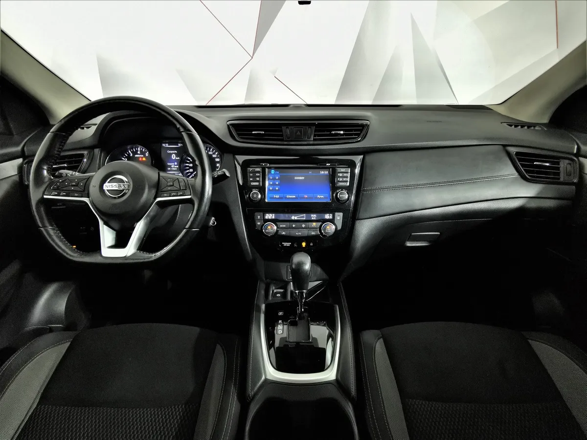 Nissan Qashqai 2.0 CVT (144 л.с.) Белый в АВИЛОН. Слайд №13