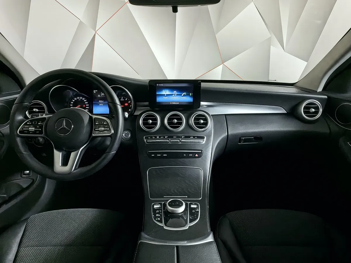Mercedes-Benz C-Класс C 180 9G-TRONIC (150 л.с.) Avantgarde Черный в АВИЛОН. Слайд №14