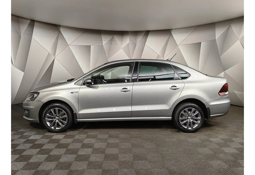 Volkswagen Polo 1.6 Tiptronic (105 л.с.) Comfortline Серебристый в АВИЛОН. Слайд №5
