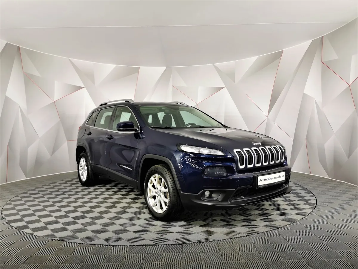 Jeep Cherokee 2.4 Tigershark Multiair AT AWD (177 л.с.) Синий в АВИЛОН. Слайд №3