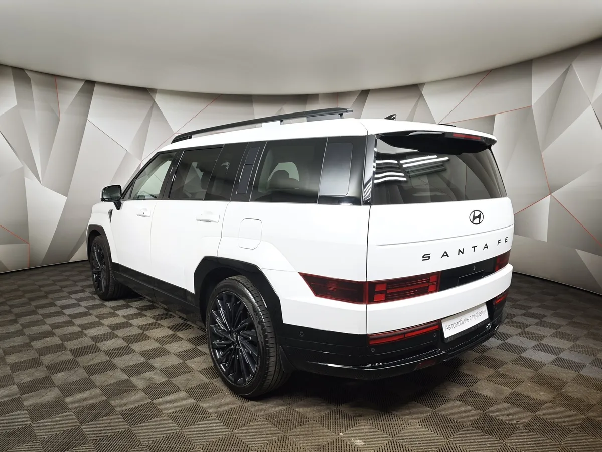 Hyundai Santa Fe 2.5 AT 4WD 6 seats (194 л.с.) Calligraphy Белый в АВИЛОН. Слайд №4