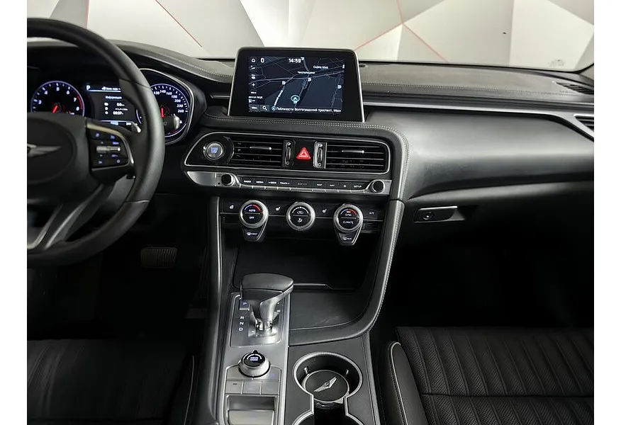 Genesis G70 2.0 T AT AWD (197 л.с.) Elegance Серый в АВИЛОН. Слайд №15