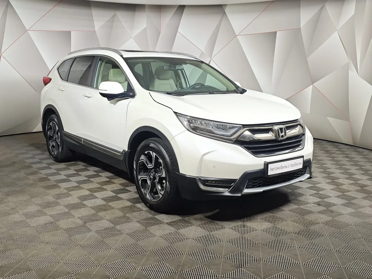 Honda CR-V 2.4 CVT AWD (186 л.с.) Белый в АВИЛОН. Слайд №3
