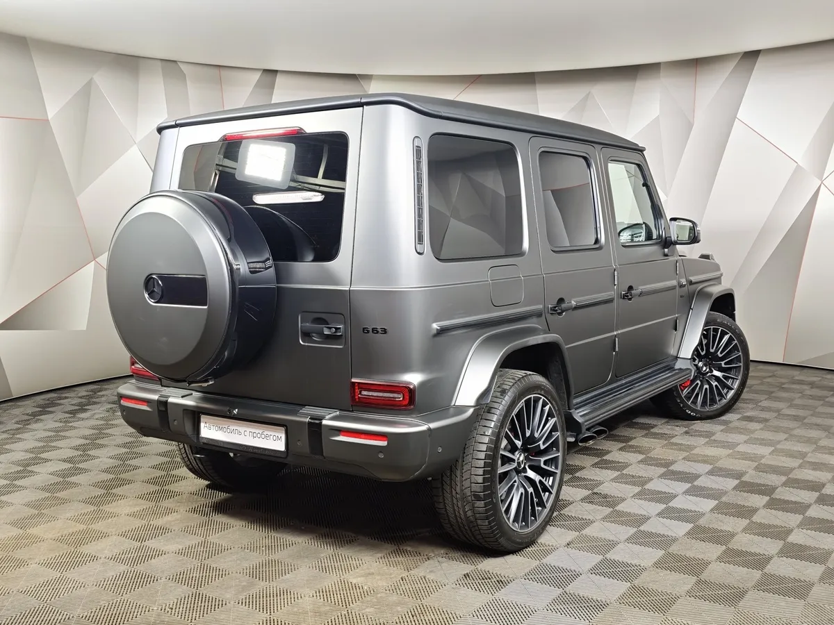 Mercedes-Benz GLS 63 4MATIC 9G-TRONIC (598 л.с.) Серый в АВИЛОН. Слайд №2