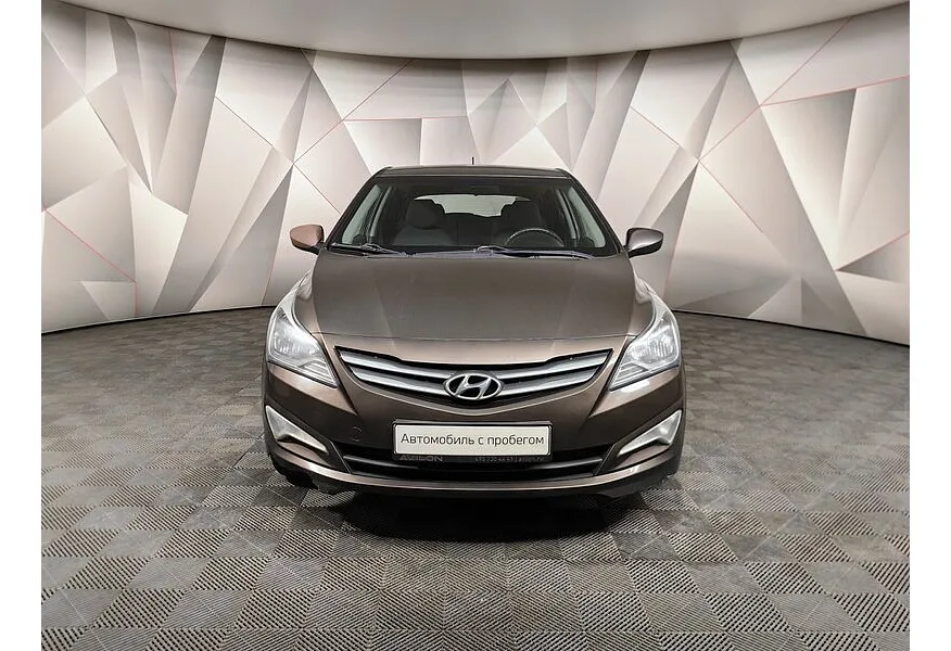 Hyundai Solaris 1.6 AT (123 л.с.) Comfort Коричневый в АВИЛОН. Слайд №7