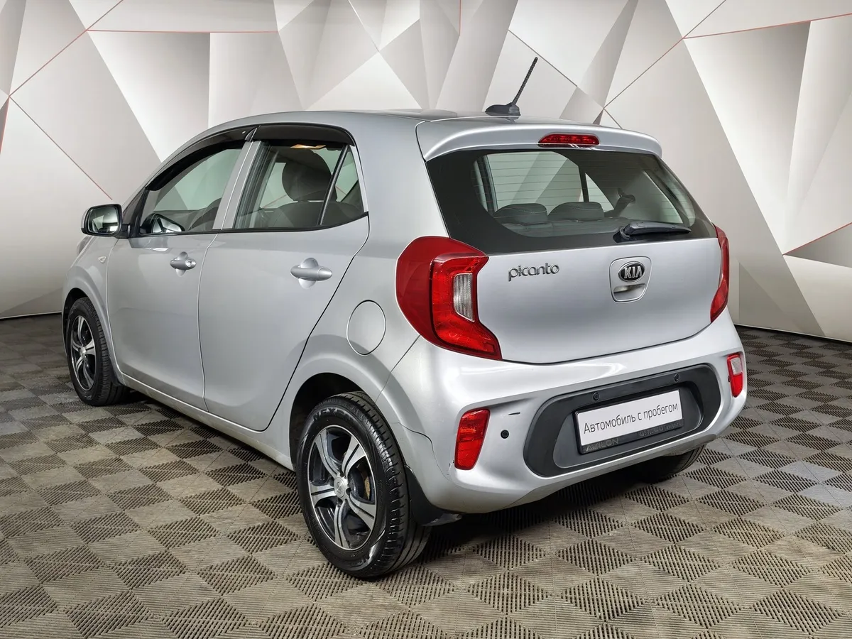 Kia Picanto 1.2 AT (84 л.с.) Classic Серебристый в АВИЛОН. Слайд №4