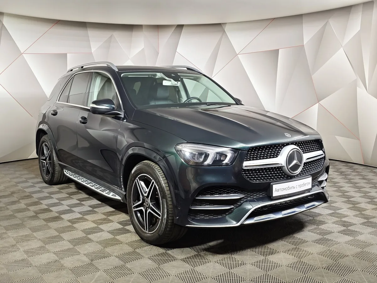 Mercedes-Benz GLE 350 4MATIC 9G-TRONIC (258 л.с.) Зеленый в АВИЛОН. Слайд №3