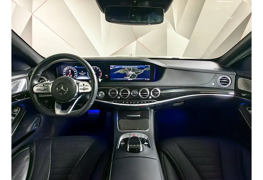 АВИЛОН - Mercedes-Benz S-Класс S 450 9G-Tronic 4Matic длинная база (367 л.с.) Черный - slide 8