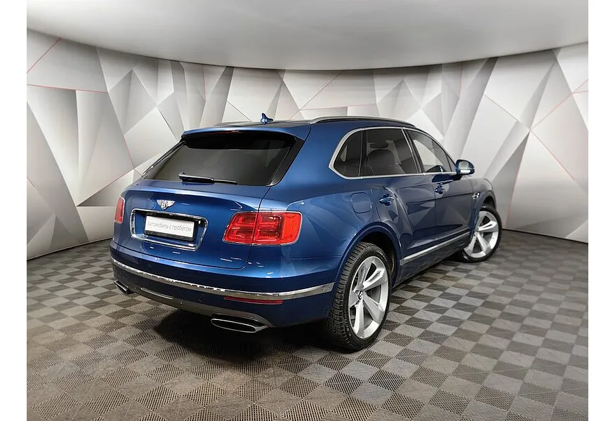 Bentley Bentayga 6.0 AT AWD (608 л.с.) Синий в АВИЛОН. Слайд №2