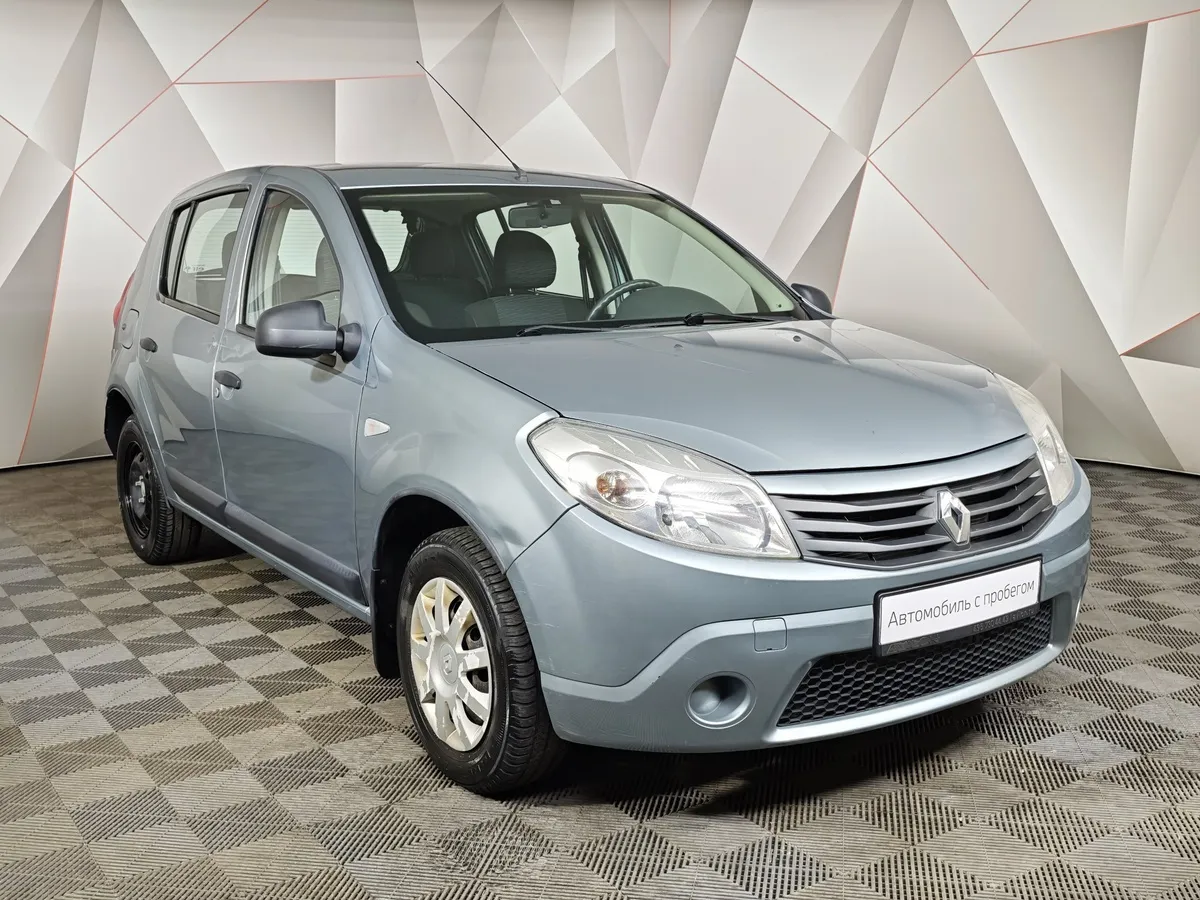 Renault Sandero 1.6 MT (84 л.с.) Синий в АВИЛОН. Слайд №3
