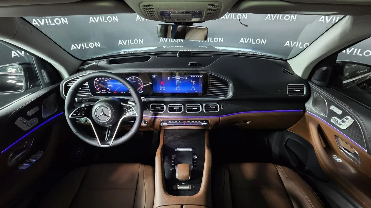 Mercedes-Benz GLE 300d 4MATIC 9G-TRONIC (269 л.с.) Черный в АВИЛОН. Слайд №12