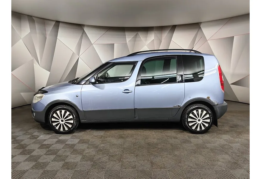 Skoda Roomster 1.6 AT (105 л.с.) Голубой в АВИЛОН. Слайд №5