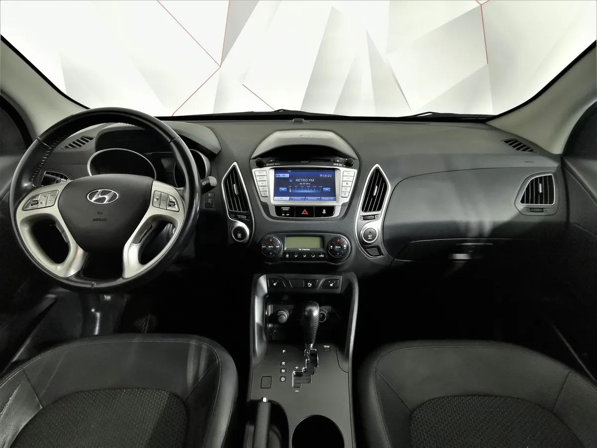 Hyundai ix35 2.0 AT 4WD (150 л.с.) Comfort + Navi Белый в АВИЛОН. Слайд №13