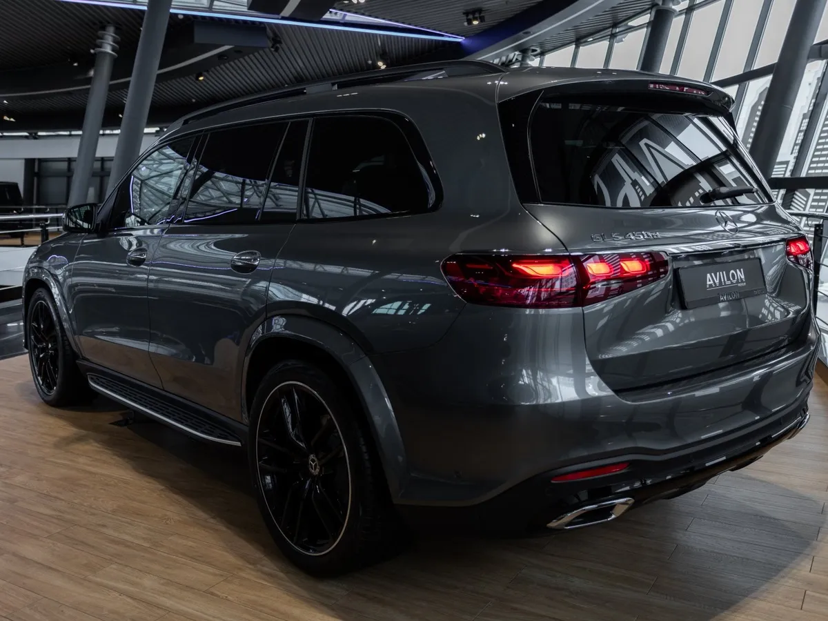 Mercedes-Benz GLS 450 d 9G-TRONIC 4Matic (367 л.с.) Серый в АВИЛОН. Слайд №5