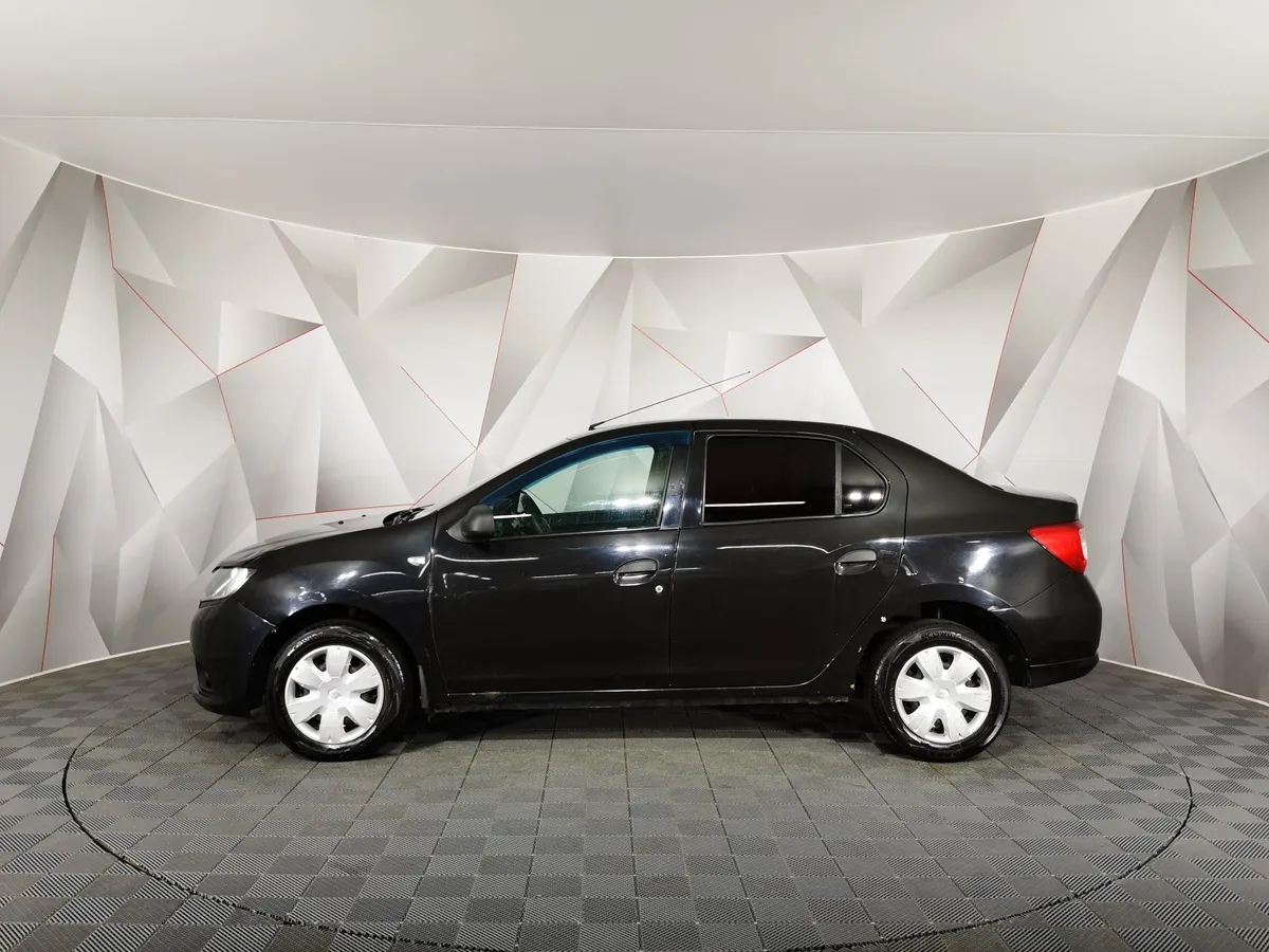 Renault Logan 1.6 MT (82 л.с.) Черный в АВИЛОН. Слайд №5