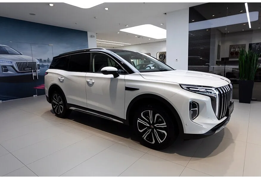 Hongqi HS7 2.0T 8AT 4WD (245 л.с.) Deluxe Белый в АВИЛОН. Слайд №8