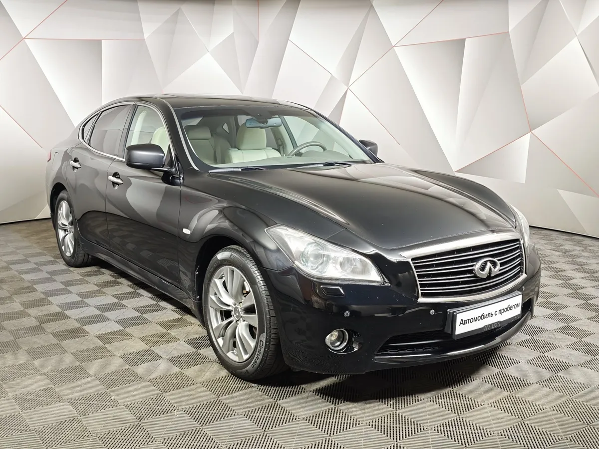 Infiniti M-Series M25 AT (222 л.с.) Premium Черный в АВИЛОН. Слайд №3
