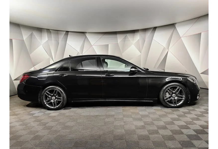 Mercedes-Benz S-Класс S 350 d 9G-Tronic 4Matic длинная база (249 л.с.) Черный в АВИЛОН. Слайд №6