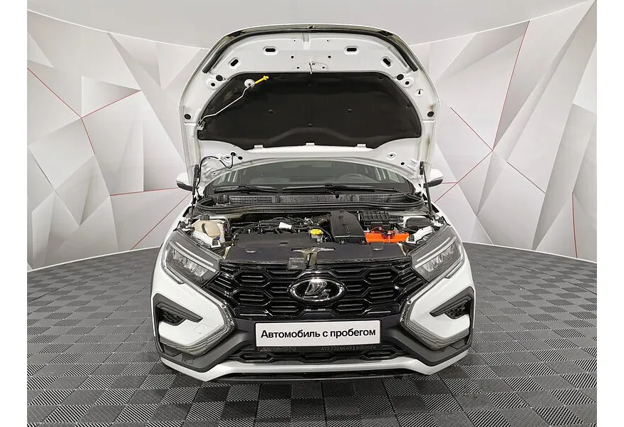 ВАЗ (Lada) Vesta 1.6 MT (106 л.с.) Techno Белый в АВИЛОН. Слайд №11