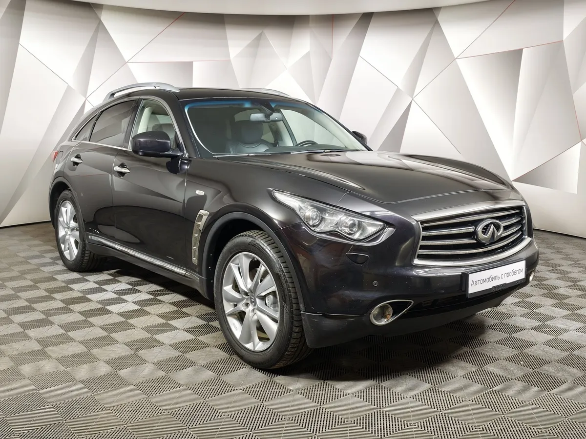 Infiniti FX-Series FX30 D AT AWD (238 л.с.) Черный в АВИЛОН. Слайд №3