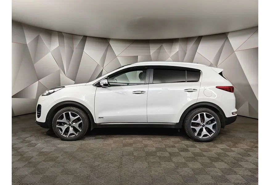 Kia Sportage 1.6 DCT 4WD (177 л.с.) GT Line Белый в АВИЛОН. Слайд №5