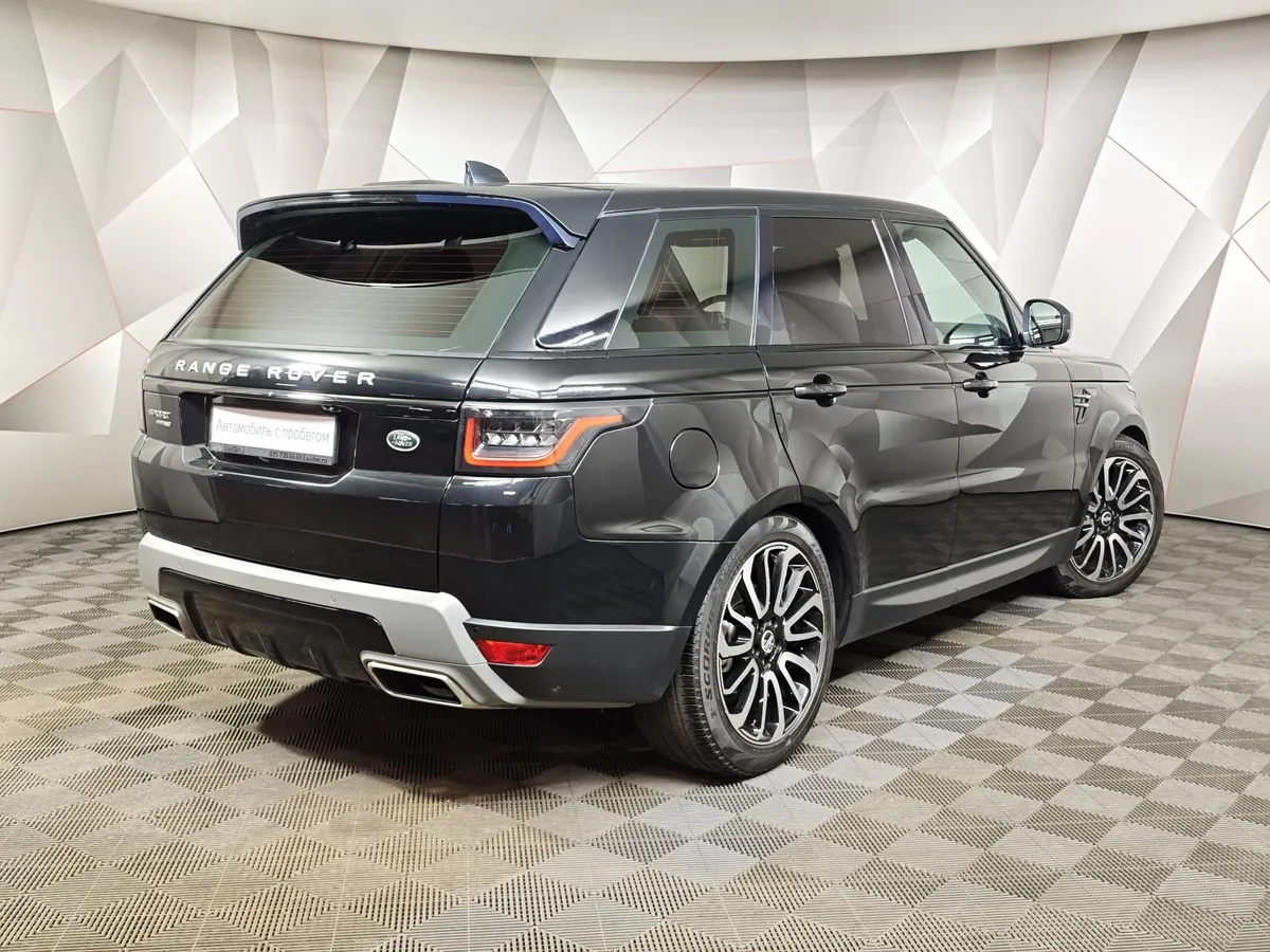 Land Rover Range Rover Sport 3.0D i6 AT AWD (350 л.с.) Autobiography Черный в АВИЛОН. Слайд №2