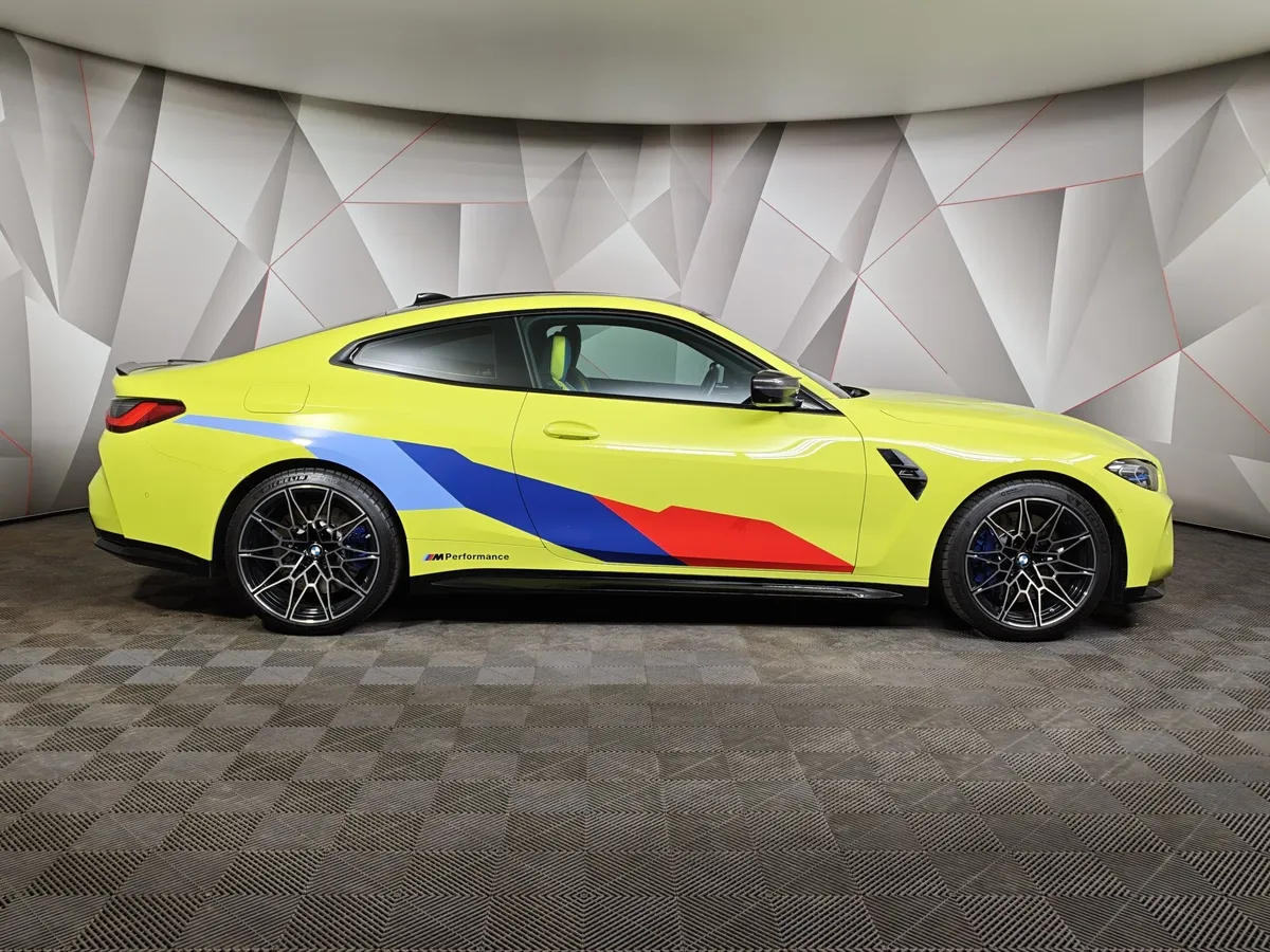 BMW M4 3.0 M Steptronic AT (510 л.с.) Competition Желтый в АВИЛОН. Слайд №6