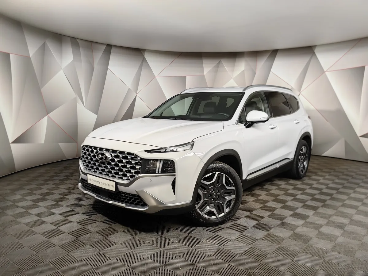 АВИЛОН - Hyundai Santa Fe 2.2 CRDi AWD 8AT (200 л.с.) High-Tech Белый - slide 9996525