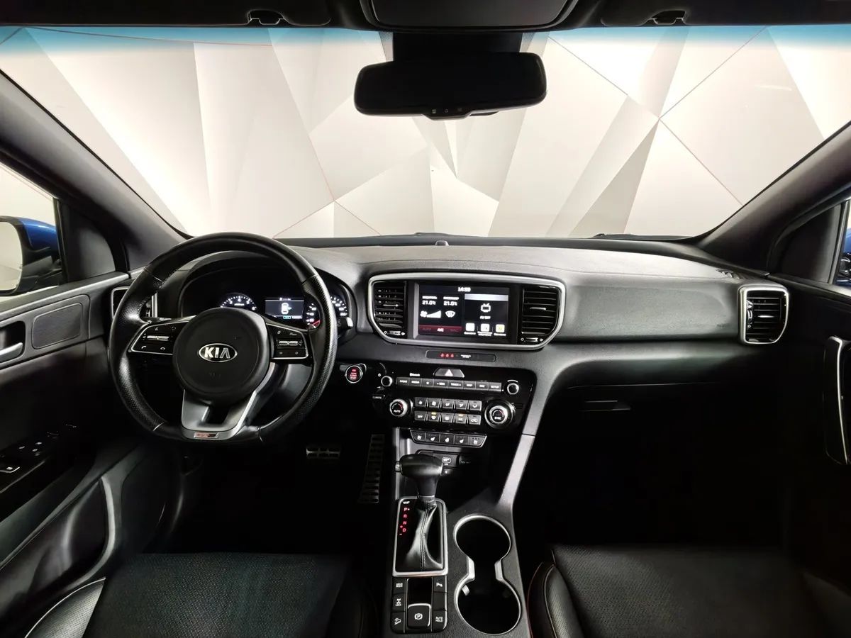 Kia Sportage 2.4 AT 4WD (184 л.с.) GT Line Синий в АВИЛОН. Слайд №14