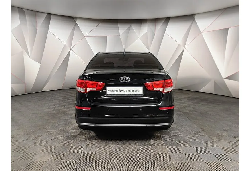 Kia Rio 1.6 AT (123 л.с.) Черный в АВИЛОН. Слайд №8