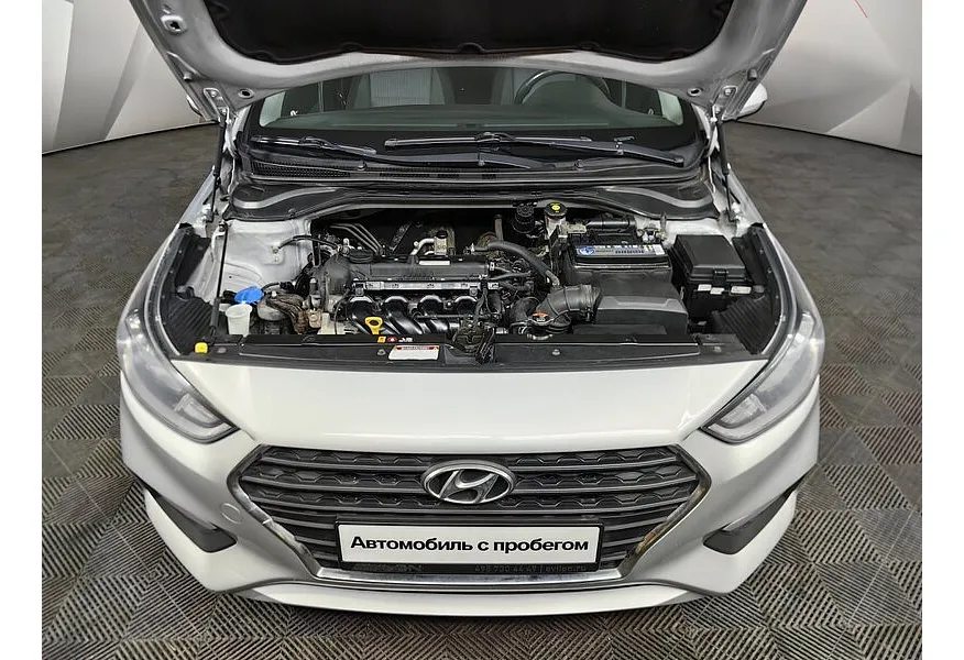 Hyundai Solaris 1.6 AT (123 л.с.) Comfort Серебристый в АВИЛОН. Слайд №10