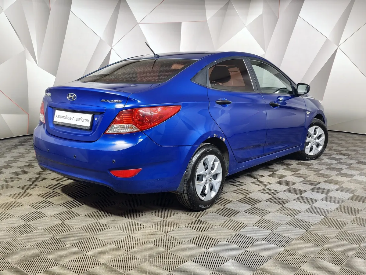 Hyundai Solaris 1.6 AT (123 л.с.) Comfort Синий в АВИЛОН. Слайд №2
