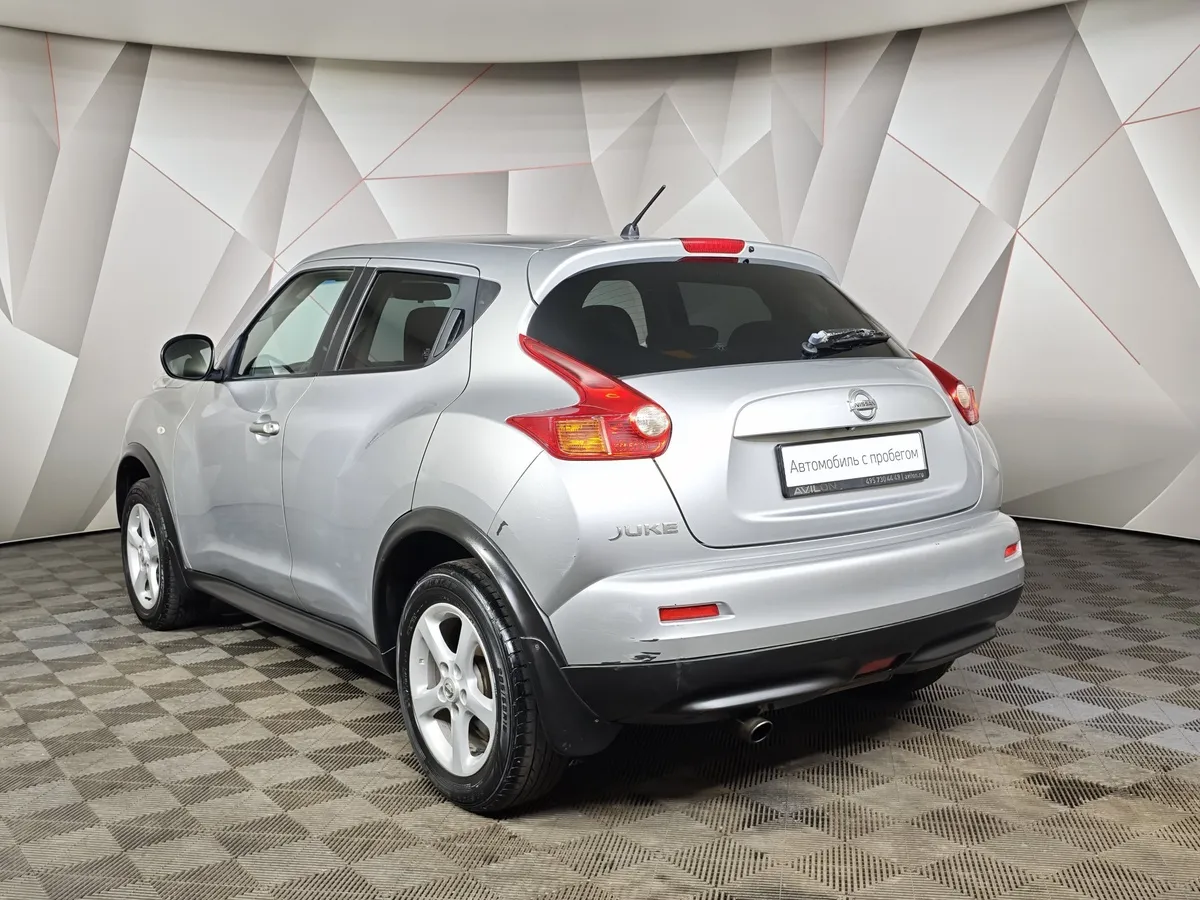 Nissan Juke 1.6 turbo CVT AWD (190 л.с.) Серебристый в АВИЛОН. Слайд №4