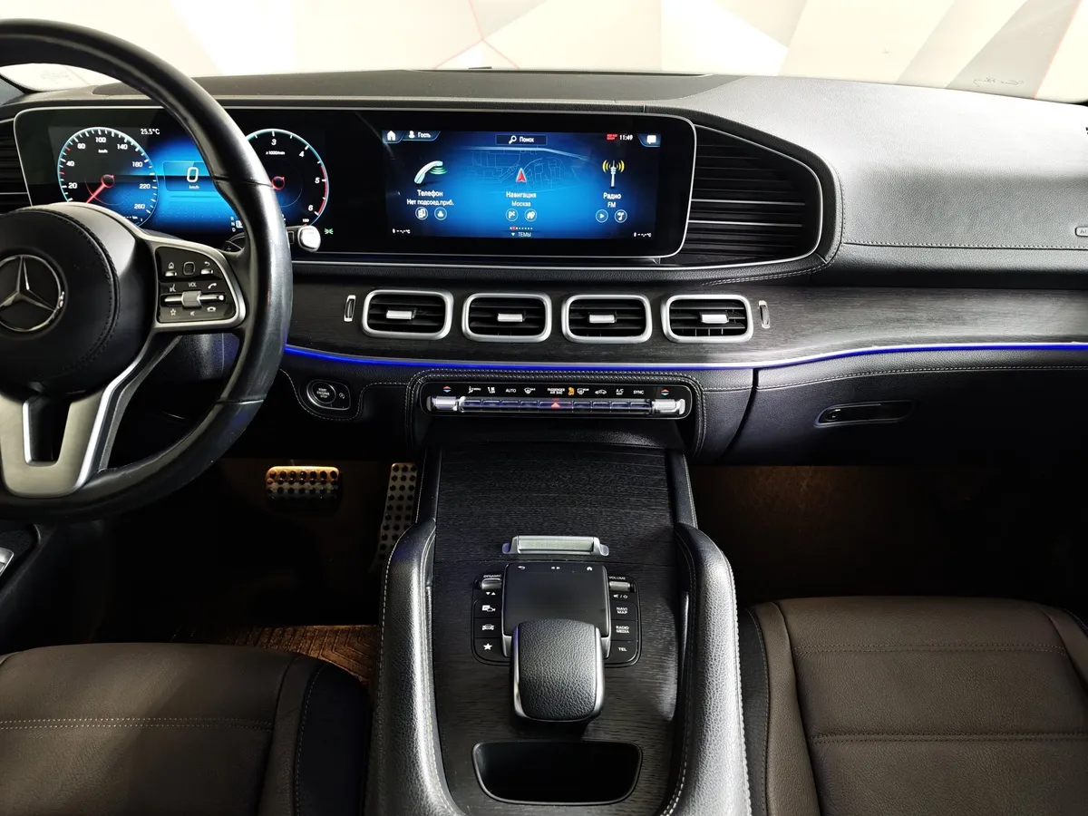 Mercedes-Benz GLE 350 4MATIC 9G-TRONIC (258 л.с.) Черный в АВИЛОН. Слайд №15