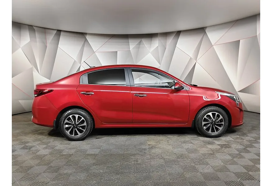 Kia Rio 1.6 AT (123 л.с.) Prestige Красный в АВИЛОН. Слайд №6