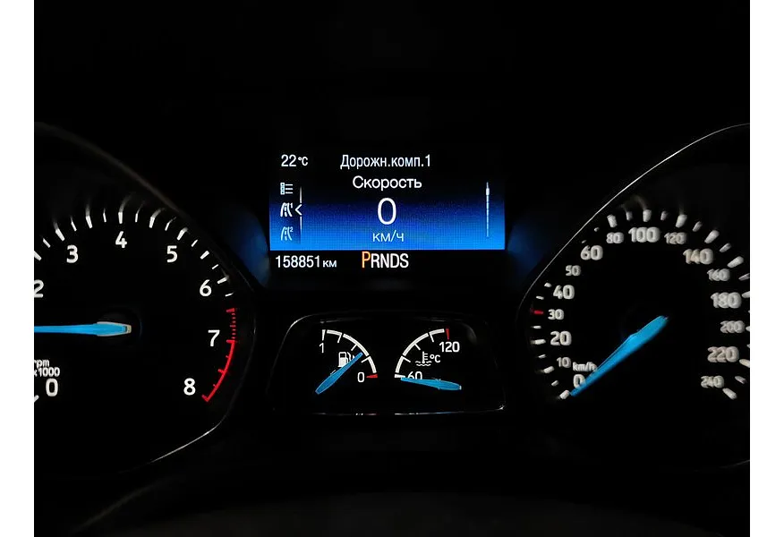 Ford Focus 1.5 EcoBoost AT (150 л.с.) Titanium Синий в АВИЛОН. Слайд №18