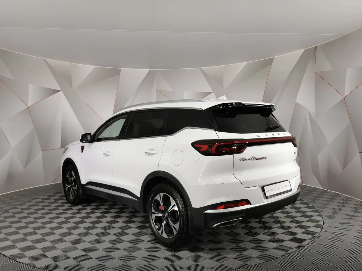 Chery Tiggo 7 Pro Max 1.6 7DCT 4WD (150 л.с.) Prestige Белый в АВИЛОН. Слайд №4