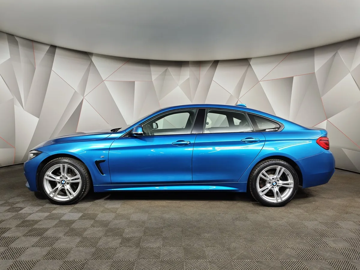 BMW 4 серия 430i xDrive AT (249 л.с.) Luxury Line Синий в АВИЛОН. Слайд №5