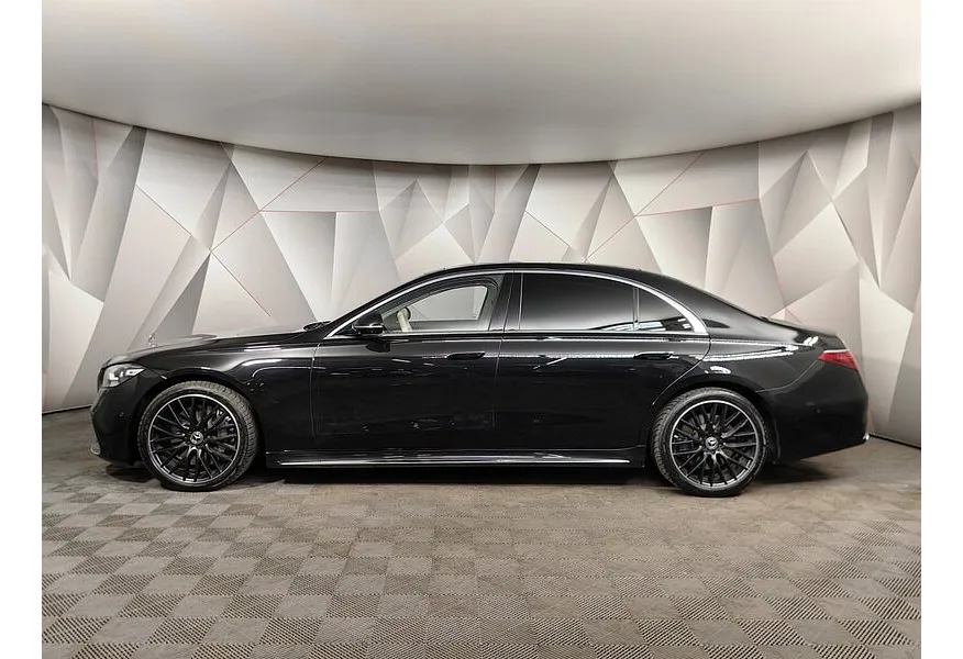Mercedes-Benz S-Класс S 450 9G-Tronic 4Matic (367 л.с.) Premium Черный в АВИЛОН. Слайд №5
