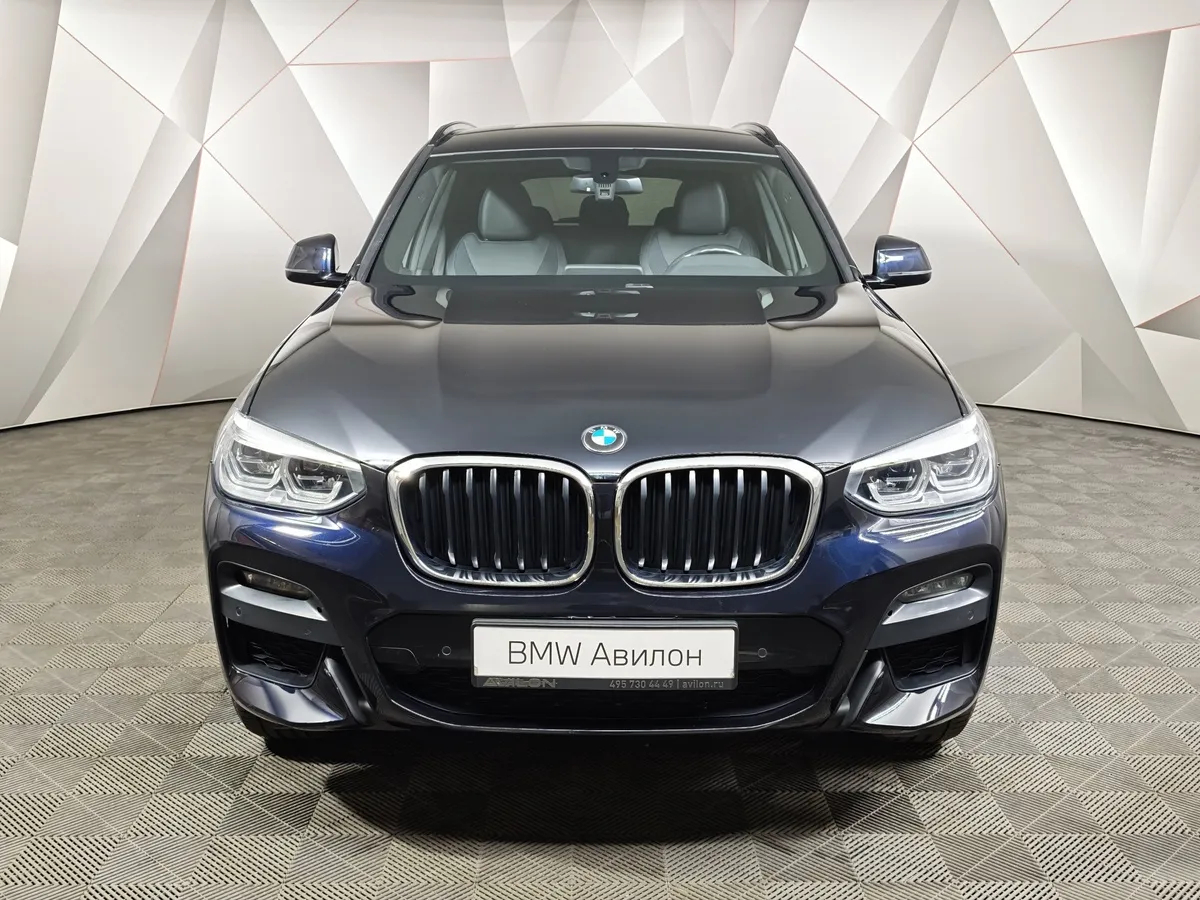 BMW X3 xDrive20i AT (184 л.с.) Черный в АВИЛОН. Слайд №3