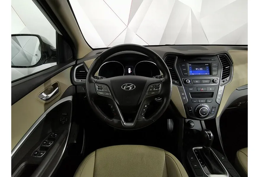 АВИЛОН - Hyundai Santa Fe 2.4 AT AWD (171 л.с.) High-Tech + Premium Белый - slide 8